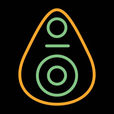 Bluetooth İzleyiciler web simgesi, vektör illüstrasyonu