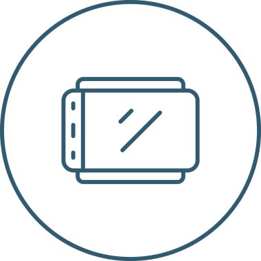 Grafik Tableti modern simgesinin vektör illüstrasyonu