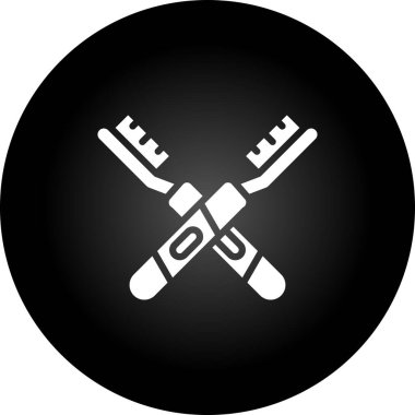 Elektrikli diş fırçası web simgesi, vektör illüstrasyonu