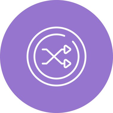 Web simgesi vektör illüstrasyonunu karıştır