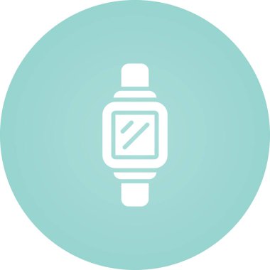 Modern Smartwatch simgesinin vektör çizimi    