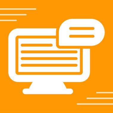 Bilgisayar web simge vektör çizim