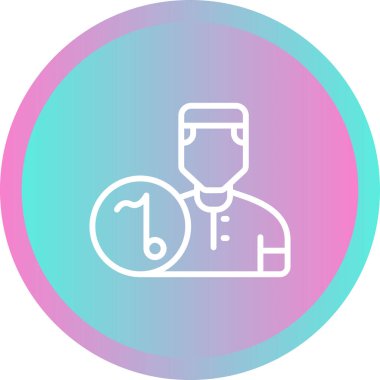 user icon, vector illustration simple design