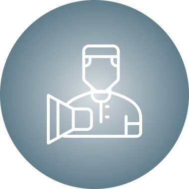 user icon, vector illustration simple design