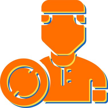 user icon, vector illustration simple design