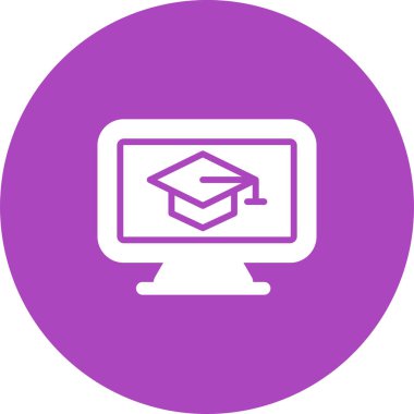 Bilgisayar web simge vektör çizim