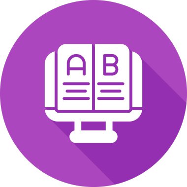 Test simgesinin vektör illüstrasyonu