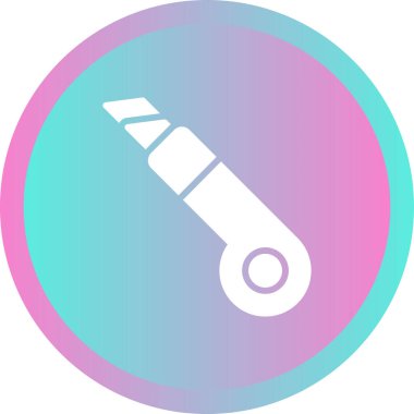 Cıvata kesici. modern simge web basit illüstrasyon