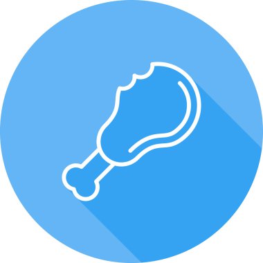 Tavuk ağı simgesi, basit vektör illüstrasyonu