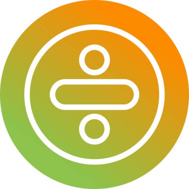 Bölüm web simgesi için illüstrasyon simgesi 