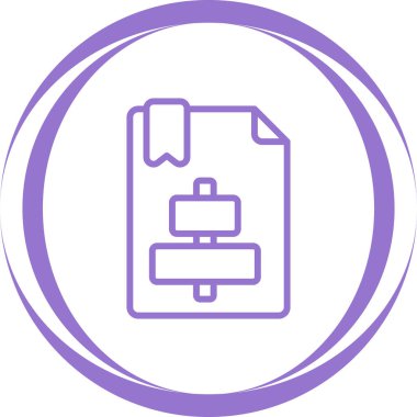 Merkezi Hizala Web simgesi vektör illüstrasyonu