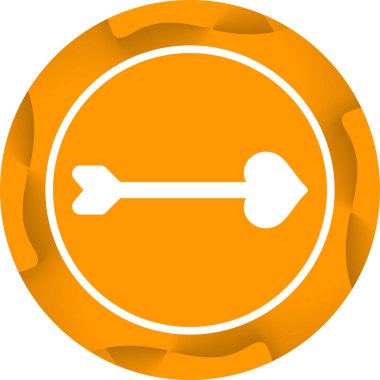 ok simgesi, vektör illüstrasyonu 