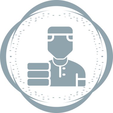 user icon, vector illustration simple design