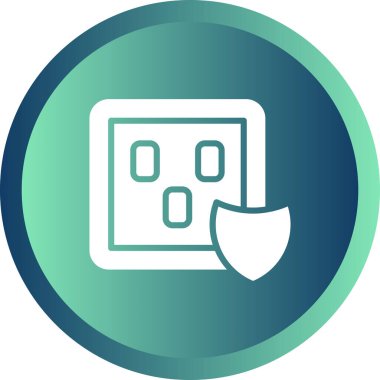 Surge Protector çizgi simgesi. Mobil konsept ve web tasarımı için doğrusal biçim işareti. Dalgaların Koruyucusu Güç Şeridi ana hatları vektör simgesi. Sembol, logo çizimi. Vektör grafikleri