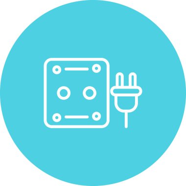 Tıklama simgesi basit illüstrasyon   