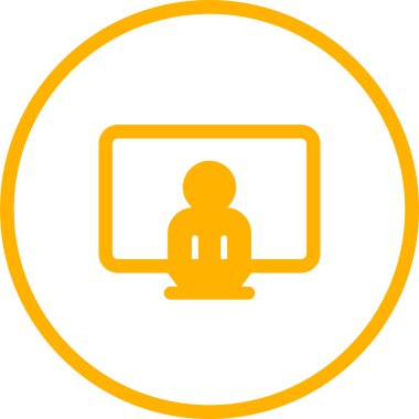 user icon, vector illustration simple design