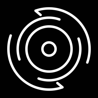  spinner ağ simgesi vektör illüstrasyonu 