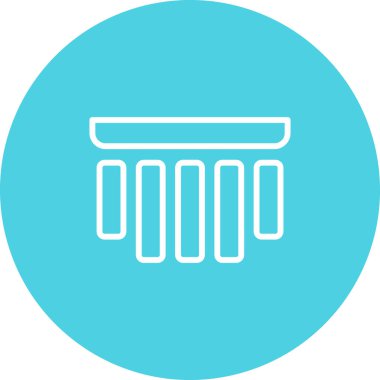 Web ve mobil için yönlendirme simgesi, vektör illüstrasyonunu hizala