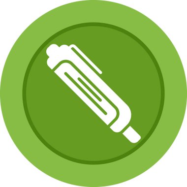 Voltaj dedektörü kalem simgesi, vektör illüstrasyonu basit tasarım