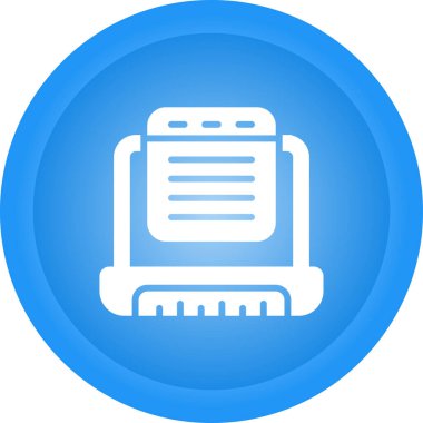 dizüstü bilgisayar web simgesi, vektör illüstrasyonu