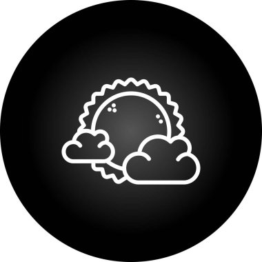 Projeniz için vektör bulut simgesi