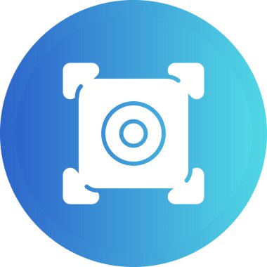 Büyütme Ağ simgesinin vektör illüstrasyonu