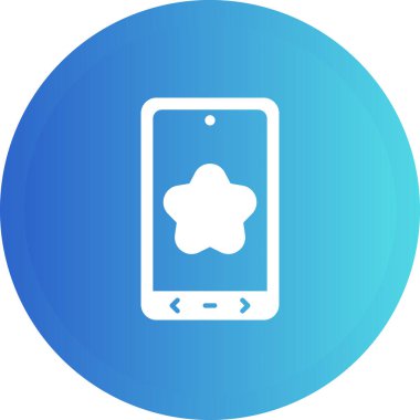 Yıldız. Web simgesi basit illüstrasyon
