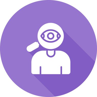 İş içgörü simgesi, vektör illüstrasyonu basit tasarım