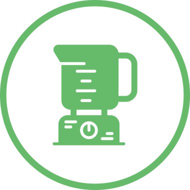 Karıştırıcı ağ simgesinin vektör illüstrasyonu