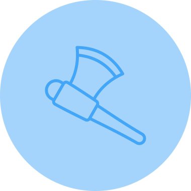 Balta. Web simgesi basit illüstrasyon