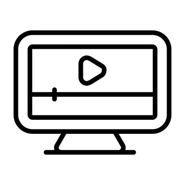 Bilgisayar web simge vektör çizim