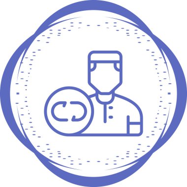 user icon, vector illustration simple design