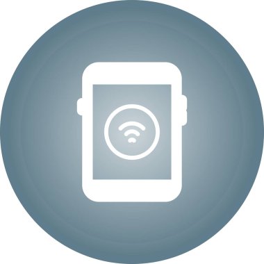 akıllı telefon web simgesi vektör çizimi 