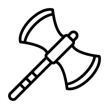 Balta. Web simgesi basit illüstrasyon