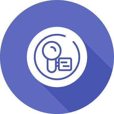 Video Kamera Çemberi Simgesi, vektör illüstrasyonu  