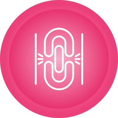 Bağlantıyı koparma simgesinin vektör illüstrasyonu