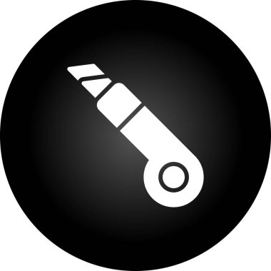Cıvata kesici. modern simge web basit illüstrasyon