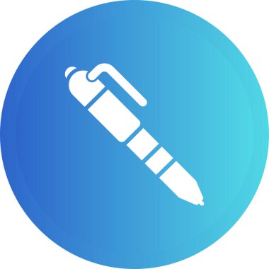 kalem simgesinin vektör illüstrasyonu 