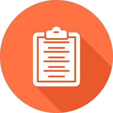 Yazı tahtası. Web simgesi basit illüstrasyon