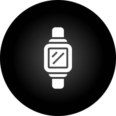 Modern Smartwatch simgesinin vektör çizimi    