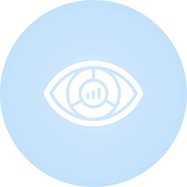 Veri Görselleştirme simgesi, vektör illüstrasyonu 