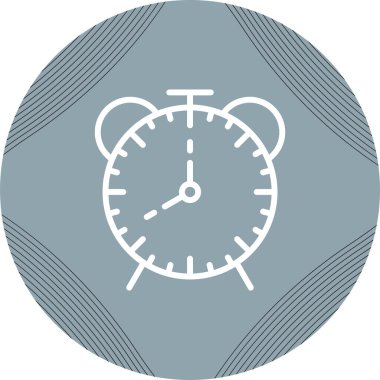 Alarm saati web simgesi çizimi