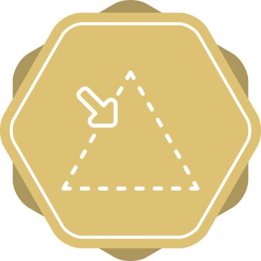 Simge, vektör illüstrasyonu basit tasarımı seç