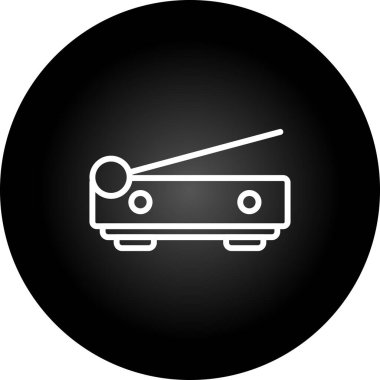 tarayıcı simgesi, vektör illüstrasyonu basit tasarım