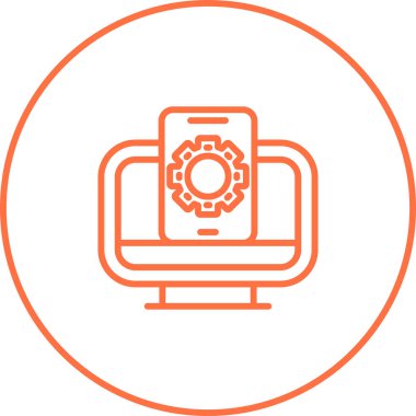  Aygıtlar web simgesi basit tasarımı