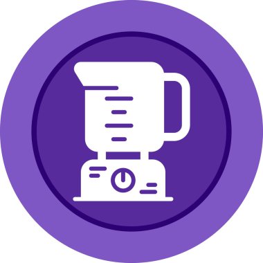 Karıştırıcı ağ simgesinin vektör illüstrasyonu