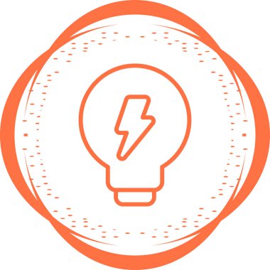 Bir fikrim var. Web simgesi basit illüstrasyon 