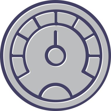 Performans web simgesinin vektör illüstrasyonu 