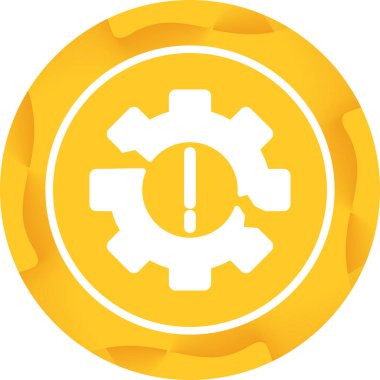 Operasyonel Çökme ikonu vektör çizimi