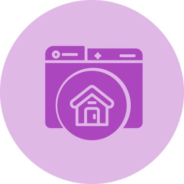 konum web simgesi vektör illüstrasyonu